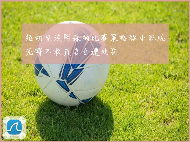 绍切克谈阿森纳比赛策略称小犯规无碍不敢直言会遭处罚